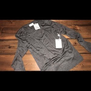 Long sleeve cut out shirt